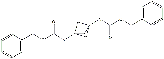 1,3-Bis(Cbz-aMino)-Bicyclo[1.1.1]pentane 结构式