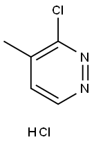 3-Chloro-4-Methylpyridazine hydrochloride 结构式