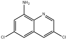 3,6-二氯喹啉-8-胺 结构式