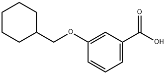 3-环己甲氧基苯甲酸 结构式