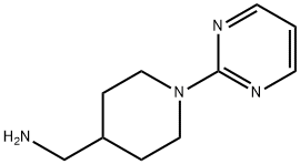 (1-PyriMidin-2-ylpiperid-4-yl)MethylaMine, 97% 结构式