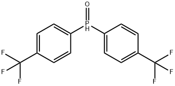 双(4-(三氟甲基)苯基)氧化膦 结构式