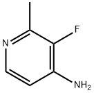 2-甲基-3-氟-4-氨基吡啶 结构式