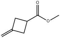 3 - 甲基烯环丁烷羧酸甲酯 结构式