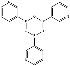 Tris(3-pyridyl)boroxin 结构式