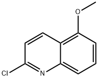 2-氯-5-甲氧基喹啉 结构式