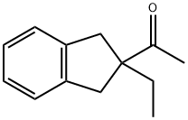 1-(2-乙基-2,3-二氢-1H-茚-2-基)乙酮 结构式