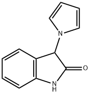 3-(1H-吡咯-1-基)吲哚啉-2-酮 结构式