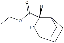 (3S)-2-氮杂双环[2.2.2]辛烷-3-羧酸乙酯 结构式