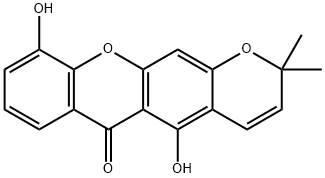 6-DEOXYJACAREUBIN 结构式
