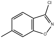 3-氯-6-甲基-苯并[D]异噁唑 结构式
