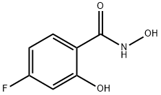 4-氟-N,2-二羟基苯甲酰胺 结构式