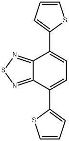 4,7-双(噻吩-2-基)苯并[C][1,2,5]噻二唑 结构式