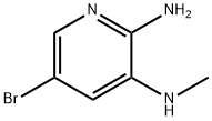 5-溴-N3-甲基吡啶-2,3-二胺 结构式