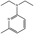 6-甲基-2-(N,N-二乙基氨基)吡啶 结构式
