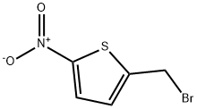 2-(broMoMethyl)-5-nitrothiophene 结构式