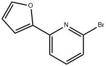 2-溴-6-(呋喃-2-基)吡啶 结构式