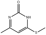 4-甲基-6-(甲基硫代)嘧啶-2-醇 结构式
