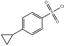 4-环丙基苯-1-磺酰氯 结构式