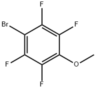 4-BROMO-2,3,5,6-TETRAFLUOROANISOLE 结构式