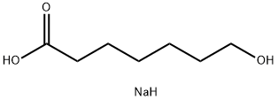 7-Hydroxyheptanoic Acid SodiuM Salt 结构式