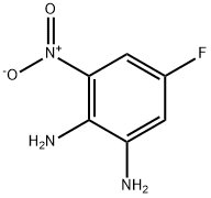 5-氟-3-硝基-1,2-苯二胺 结构式