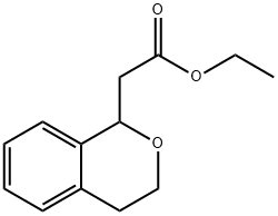 ethyl 2-(isochroMan-1-yl)acetate 结构式