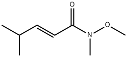 N-甲氧基-N,4-二甲基-,(2E)-2-戊烯酰胺 结构式