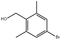 (4-溴-2,6-二甲基苯基)甲醇 结构式