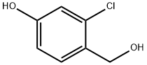 3-氯-4-羟甲基苯酚 结构式