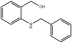 2-(苄基氨基)苄醇 结构式