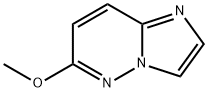 6-甲氧基咪唑并[1,2-B]哒嗪 结构式
