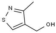 (3-甲基-1,2-噻唑-4-基)甲醇 结构式