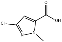 5-氯-2-甲基-2H-吡咗-3-羧酸 结构式