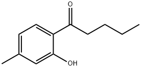 2'-羟基-4'-甲基苯戊酮 结构式