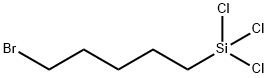 5-溴戊基三氯硅烷 结构式
