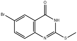 6-BroMo-2-(Methylthio)-4(3H)-quinazolinone 结构式