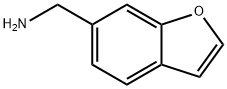 BENZOFURAN-6-YLMETHANAMINE 结构式