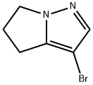 3-BROMO-5, 6-DIHYDRO-4H-PYRROLO[1, 2-B]PYRAZOLE 结构式