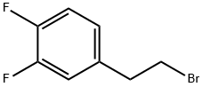 3,4-二氟苯乙基溴 结构式