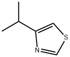 4-异丙基噻唑 结构式