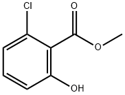2-氯-6-羟基苯甲酸甲酯 结构式