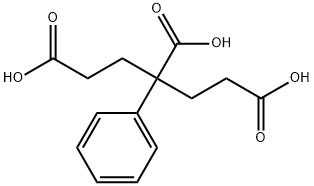 3-戊苯-1,3,5-三羧酸 结构式