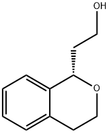 (S)-3,4-二氢-1H-2-苯并吡喃-1-乙醇 结构式