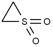 Ethylene sulfone 结构式