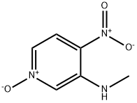 3-(甲基氨基)-4-硝基吡啶 1-氧化 结构式