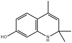 2,2,4-三甲基-7-羟基-1,2-二氢喹啉 结构式