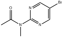 N-(5-BroMopyriMidin-2-yl)-N-MethylacetaMide 结构式