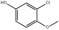 3-氯-4甲氧基苯酚 结构式