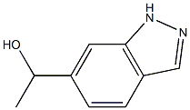 1-(1H-吲唑-6-基)乙醇 结构式